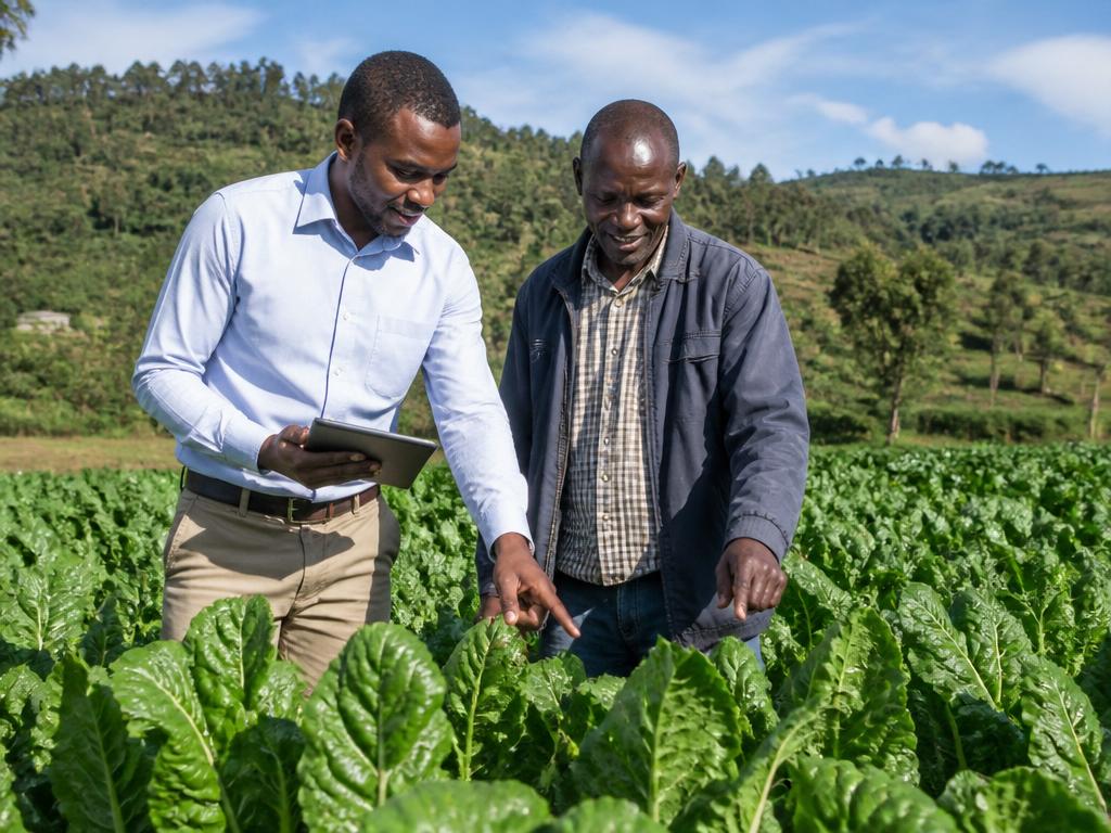 Agricultural consultancy in the field