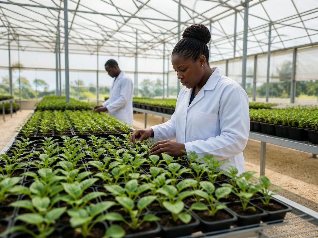 Research greenhouse