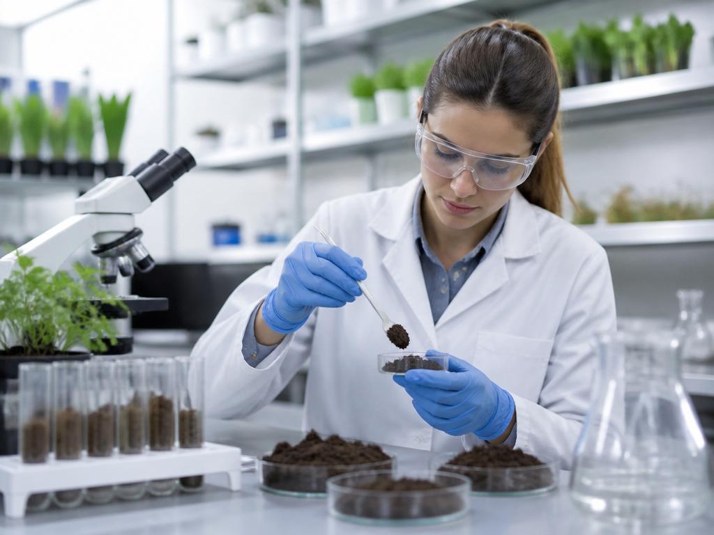 Soil testing laboratory